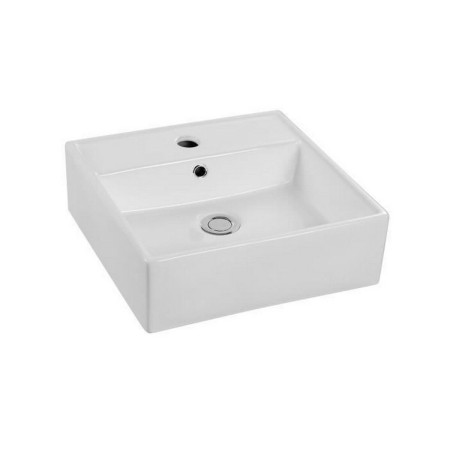 Lavabo Oceanic Lenã Ceramica Quadrato 46,5 x 46,5 x 16 cm