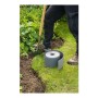 Recinzione da Giardino Nature Grigio Polietilene 7,5 cm x 10 m