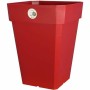 Vaso Riviera Rosso Quadrato 49 x 49 x 50 cm