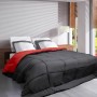 Piumino Letto Poyet Motte Rosso Grigio 220 x 240 cm