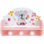 Appendiabiti da parete Fun House Rosa Legno MDF (33 x 46 x 15 cm)