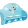 Appendiabiti da parete Fun House Azzurro Legno MDF (33 x 46 x 15 cm)