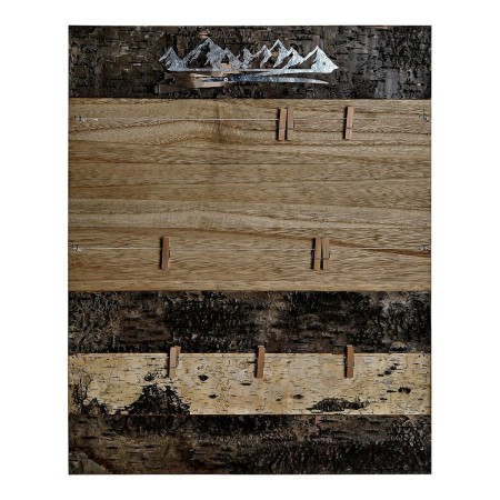 Portafoto DKD Home Decor 8424001775811 Metallo Legno (40 x 2 x 50 cm)