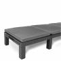 Lettino Allibert by KETER Daytona De Luxe 187 x 58 x 29 cm Grigio