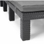 Lettino Allibert by KETER Daytona De Luxe 187 x 58 x 29 cm Grigio