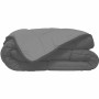 Piumino Letto Poyet Motte Calgary Argentato Grigio 400 g 220 x 240 cm 400 g /m²