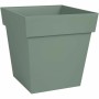 Vaso EDA Tuscany Verde Plastica Quadrato 32 x 32 x 32 cm