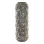 Vaso DKD Home Decor Grigio Metallo Orientale (19 x 19 x 47 cm)