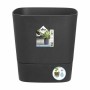 Vaso Autoirrigante Elho Greensense Aqua Care Ø 38 x 38,9 cm Grigio scuro Quadrato