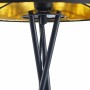 Lampada da Terra Nero Dorato Metallo 40 W