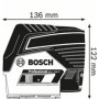 Livella laser BOSCH GCL 2-50 C