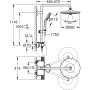 Colonna doccia Grohe VITALIO SYSTEM 260