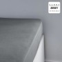 Lenzuolo con angoli aderenti TODAY Jersey Grigio chiaro 90 x 190 cm Grigio