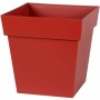 Vaso EDA Rosso Quadrato 32 x 32 x 32 cm