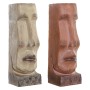 Vaso DKD Home Decor Viso Beige Terracotta Resina (16 x 17 x 49 cm) (16 cm) (2 pcs)