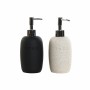 Dispenser di Sapone DKD Home Decor PVC Gres (2 pcs) (8 x 8 x 18 cm)