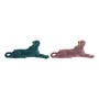 Statua Decorativa DKD Home Decor Resina (2 pcs) (26.5 x 9 x 11 cm)