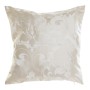 Cuscino DKD Home Decor 8424001759255 Beige Poliestere Alluminio Tradizionale