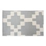 Tappeto DKD Home Decor 8424001806409 Crema Grigio chiaro