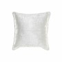 Cuscino DKD Home Decor 8424001850327 Grigio Poliestere Velluto Alluminio Bianco Rombos (45 x 10 x 45 cm)