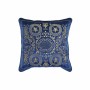 Cuscino DKD Home Decor 8424001850341 Azzurro Dorato Poliestere Velluto Alluminio (45 x 10 x 45 cm)