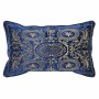 Cuscino DKD Home Decor 8424001850358 Dorato Poliestere Velluto Alluminio Blu Marino (50 x 10 x 30 cm)