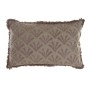 Cuscino DKD Home Decor ‎8424001850433 Marrone Poliestere Cotone Alluminio Ventaglio (60 x 15 x 40 cm)