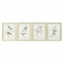 Quadro DKD Home Decor S3017833 Uccelli (35 x 2,5 x 45 cm) (4 Unità)