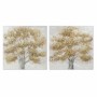 Quadro DKD Home Decor S3017874 Tela Albero (100 x 3,8 x 100 cm) (2 Unità)