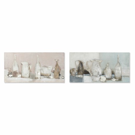 Quadro DKD Home Decor 8424001849130 Vaso Tela (120 x 3,8 x 60 cm) (2 Unità)