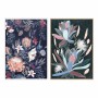 Quadro DKD Home Decor Fiori Moderno (53 x 4,3 x 73 cm) (2 Unità)