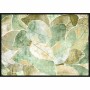 Quadro DKD Home Decor Foglia della pianta (123 x 4,5 x 83 cm) (2 Unità)