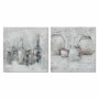 Quadro DKD Home Decor Vaso (100 x 2,8 x 100 cm) (2 Unità)