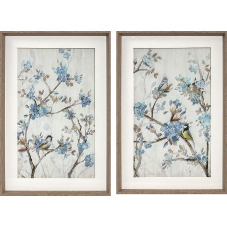 Quadro DKD Home Decor Orientale (2 Unità) (40 x 2 x 60 cm)