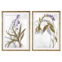 Quadro DKD Home Decor Fiori Moderno (50 x 2 x 70 cm) (2 Unità)