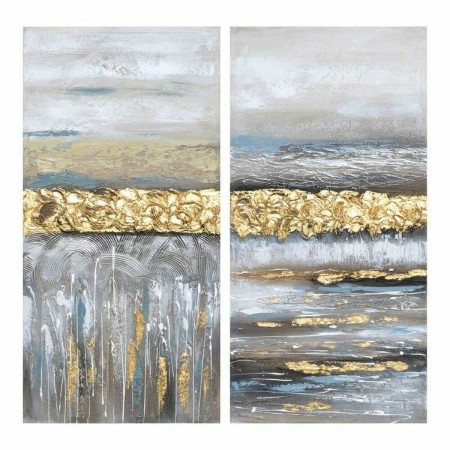 Quadro DKD Home Decor Abstract (100 x 3 x 50 cm) (2 pcs)