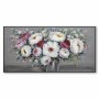 Quadro DKD Home Decor polistirene Tela Vaso (2 pcs) (122 x 4.5 x 62 cm)