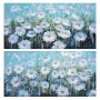 Quadro DKD Home Decor S3018306 Fiori (120 x 3 x 60 cm) (2 Unità)