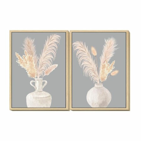 Quadro DKD Home Decor Vaso (50 x 4 x 70 cm) (2 pcs)