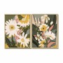 Quadro DKD Home Decor Fiori (60 x 4 x 80 cm) (2 pcs)