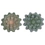 Decorazione da Parete DKD Home Decor S3018930 Fiore Metallo Menta (60 x 8 x 60 cm) (60 cm) (2 pcs)