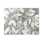 Tela DKD Home Decor Cristallo Grigio Beige MDF Foglia della pianta (90 x 4 x 70 cm)