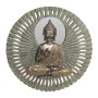 Decorazione da Parete DKD Home Decor Specchio Beige Buddha Resina (59 x 5 x 59 cm)