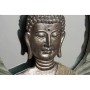 Decorazione da Parete DKD Home Decor Specchio Beige Buddha Resina (59 x 5 x 59 cm)