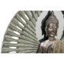 Decorazione da Parete DKD Home Decor Specchio Beige Buddha Resina (59 x 5 x 59 cm)