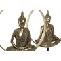 Statua Decorativa DKD Home Decor Metallo Buda Resina (26 x 11 x 40 cm) (2 pcs)