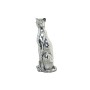 Statua Decorativa DKD Home Decor Argentato Leopardo Resina (30 x 26 x 64.5 cm)