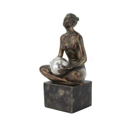 Statua Decorativa DKD Home Decor Rame Resina (14 x 11.5 x 25.5 cm)