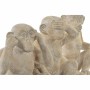 Statua Decorativa DKD Home Decor Scimmia Resina (3 pcs) (19 x 17 x 25 cm)