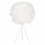 Lampada da tavolo DKD Home Decor Bianco Metallo Piuma (42 x 42 x 60 cm)